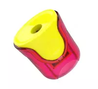 Пластиковая точилка для карандашей Deli "U-touch" ручная с контейнером (Арт. - 01000-ER) Ассорти - 3 700 сум