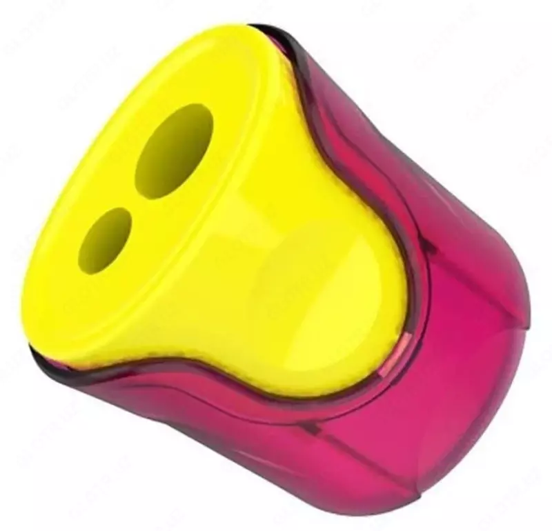 Deli "U-touch" plastik qalam o'tkirlagichi konteynerli qo'llanma (Art.-01100-ER) Turli xil