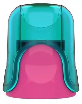 Deli "U-touch" plastik qalam o'tkirlagichi konteynerli qo'llanma (Art.-01100-ER) Turli xil