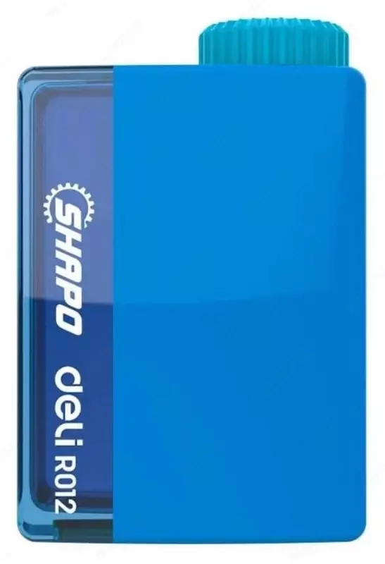 Plastik qalam o'tkirlagich Deli "Shapo" regulyatorli (Art.-01201-ER) Assortiment