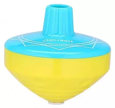 Deli "Explora Gyro" plastik qalam o'tkirlagichi konteynerli (Ref. - 01301-ER) Turli xil