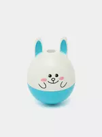 Пластиковая точилка для карандашей Deli "Неваляшка" ручная с контейнером (Арт. - 0521) Ассорти - 12 800 сум