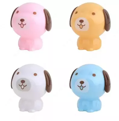 Пластиковая точилка для карандашей Deli "Собачка" ручная с контейнером (Арт. - 0550) Ассорти