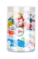 Пластиковая точилка для карандашей Deli "Comiko" ручная (Арт. - 032-H) Ассорти Только в розницу