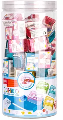 Пластиковая точилка для карандашей Deli "Comiko" ручная (Арт. - 034-H) Ассорти ООО "Power Max Group"