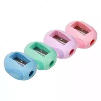 Пластиковая точилка для карандашей Deli "MiYou" ручная (Арт. - 550-EH) Ассорти