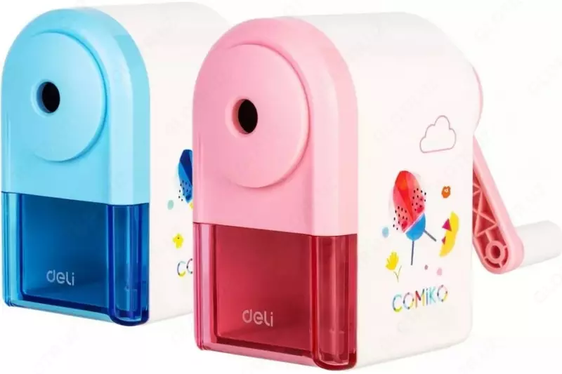 Mexanik qalam o'tkirlagich Deli "Comico" ish stoli (Art. - 0641-S) Turli xil