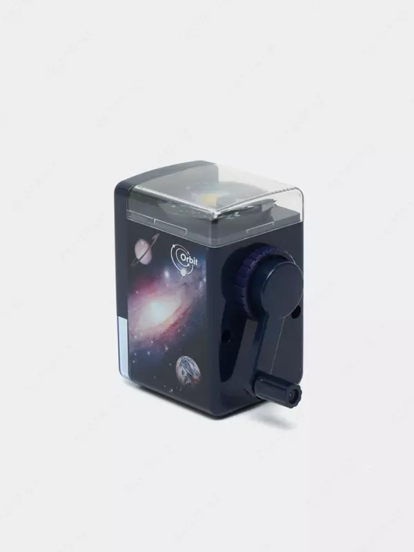 Механическая точилка для карандашей Deli "Orbit" настольная (Арт. - 10104-ER) Синяя