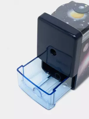 Mexanik qalam o'tkirlagich Deli "Orbit" ish stoli (Art. - 10104-ER) Moviy