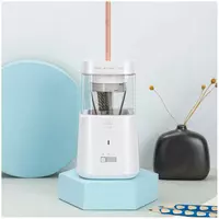 Электрическая точилка для карандашей "Deli" настольная (Арт. - 71203-wt) Белая Только в розницу