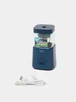 Электрическая точилка для карандашей "Deli" настольная (Арт. - 71205) Синяя