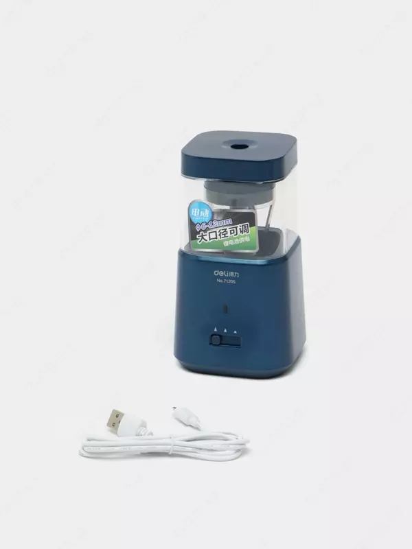 Elektr qalam o'tkir "Deli" ish stoli (Art. - 71205) Moviy