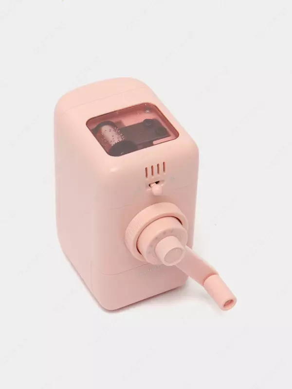 Механическая точилка для карандашей "Deli" настольная (Арт. - 71165A) Розовая