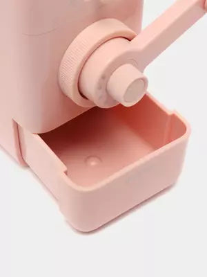 Механическая точилка для карандашей "Deli" настольная (Арт. - 71165A) Розовая