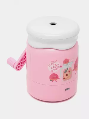 Механическая точилка для карандашей Deli "Blooming" настольная (Арт. - 10704-ER) Ассорти