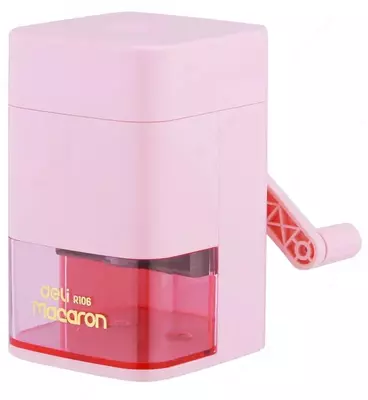 Механическая точилка для карандашей Deli "Macaron" настольная (Арт. - 10604-ER) Ассорти