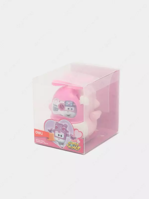 Механическая точилка для карандашей Deli "Вертолет" настольная (Арт. - 10904-ER) Ассорти