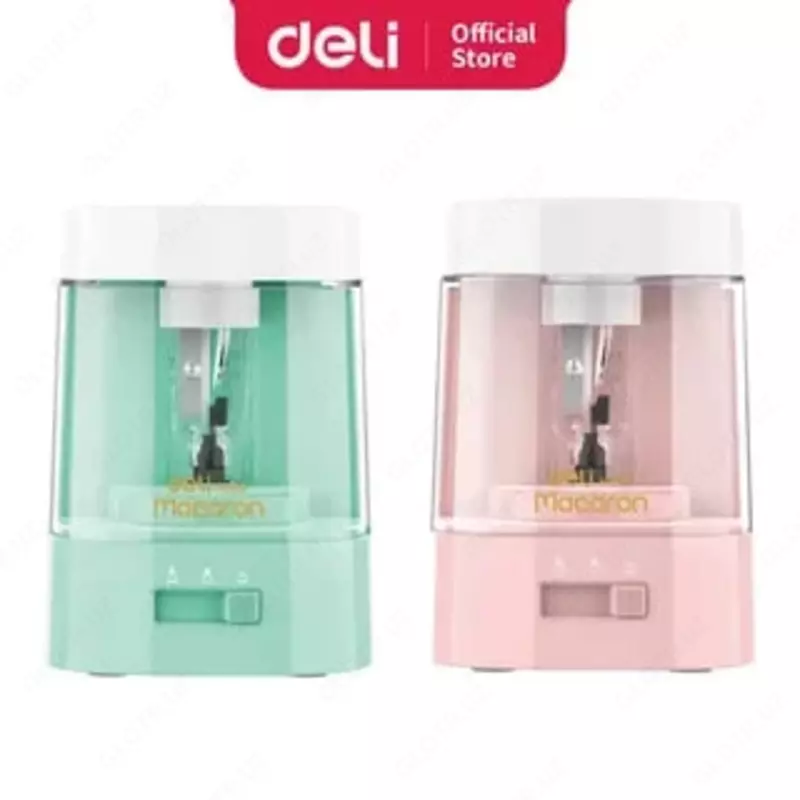 Автоматическая точилка для карандашей Deli "Macaron" настольная (Арт. - 500-EH) Ассорти