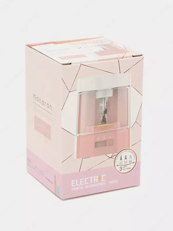 Автоматическая точилка для карандашей Deli "Macaron" настольная (Арт. - 500-EH) Ассорти