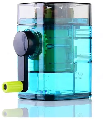 Mexanik qalam o'tkir "Deli" ish stoli (Ref. - 71162bl) Shaffof/ko'k