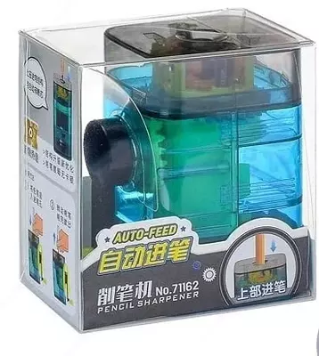 Mexanik qalam o'tkir "Deli" ish stoli (Ref. - 71162bl) Shaffof/ko'k