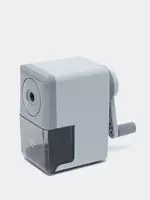 Механическая точилка для карандашей "Deli Clasic" настольная (Арт. - 0616B) Серая