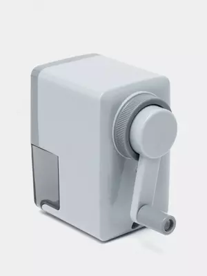 Механическая точилка для карандашей "Deli Clasic" настольная (Арт. - 0616B) Серая