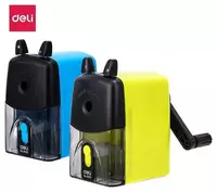 Механическая точилка для карандашей "Deli Gorgeous" настольная (Арт. - 0635) Ассорти