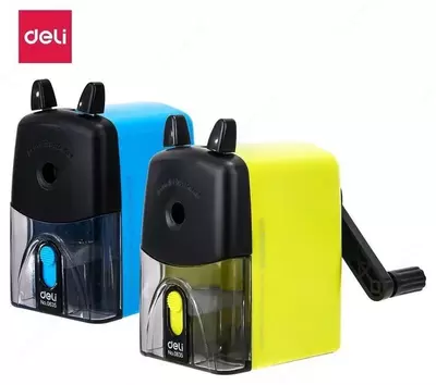 Механическая точилка для карандашей "Deli Gorgeous" настольная (Арт. - 0635) Ассорти