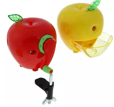 Механическая точилка для карандашей Deli "Яблоко" настольная (Арт. - 0659) Ассорти