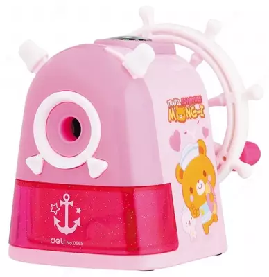 Mexanik qalam o'tkirlagich Deli "Helm" ish stoli (Art. - 0665) Turli xil