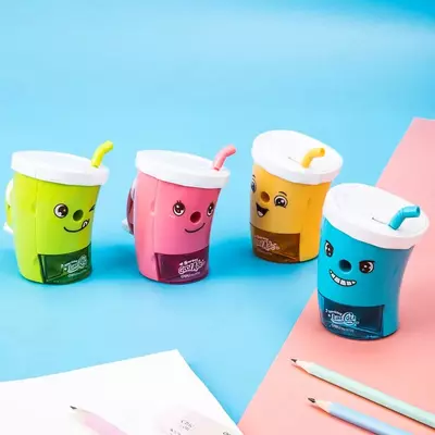 Mexanik qalam o'tkirlagich Deli "Merry cup" ish stoli (Art. - 0732) Turli xil