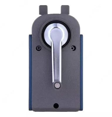 Механическая точилка для карандашей Deli "Mokka" настольная (Арт. - 10230ER) Синяя/серая