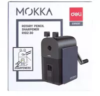 Механическая точилка для карандашей Deli "Mokka" настольная (Арт. - 10230ER) Синяя/серая ООО "Power Max Group"