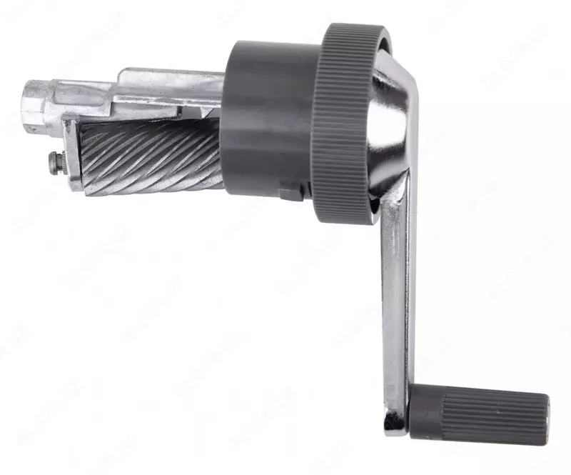 Механическая точилка для карандашей Deli "Mokka" настольная (Арт. - 10240ER) Красная/серая