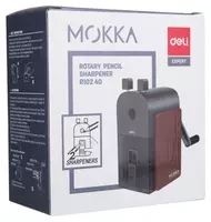 Механическая точилка для карандашей Deli "Mokka" настольная (Арт. - 10240ER) Красная/серая ООО "Power Max Group"