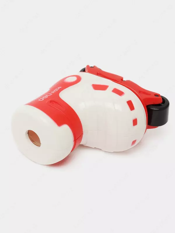 Пластиковая точилка-коньки для карандашей Deli "Magic Wings" ручная с контейнером (Арт. - 01401-ER)