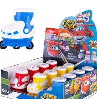 Пластиковая точилка-коньки для карандашей Deli "Magic Wings" ручная с контейнером (Арт. - 01401-ER) Только в розницу