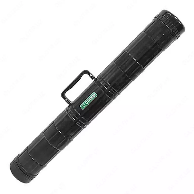 Тубус с ручкой для чертежей А1 "Стамм" (Арт. - ПТ21) Черный