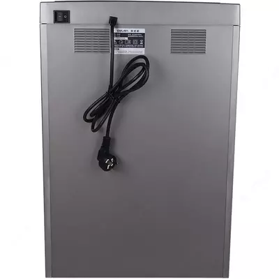 Уничтожитель бумаг "Deli" 10 листов (Арт. - 9905) Черный/серый