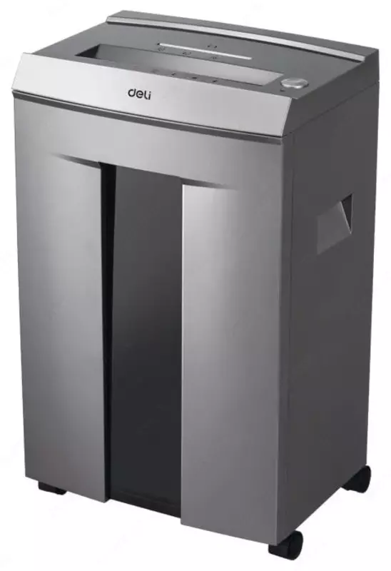 Qog'oz maydalagich "Deli" 16 varaq (Art. № 9906) Qora/kulrang