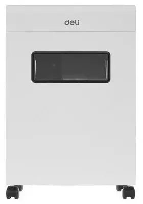 Уничтожитель бумаг "Deli" 8 листов (Арт. - 9911) Черный/белый