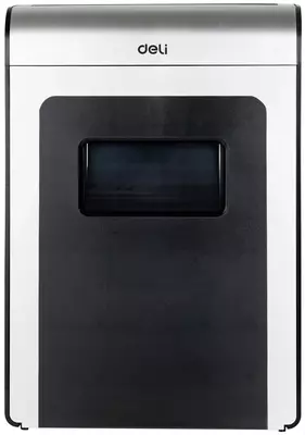 Уничтожитель бумаг "Deli" 16 листов (Арт. - 9917) Черный/серый