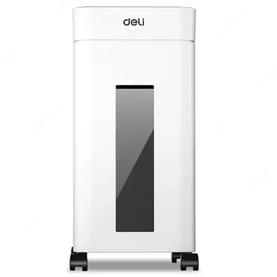 Уничтожитель бумаг "Deli" 8 листов (Арт. - 9924) Белый/Черный