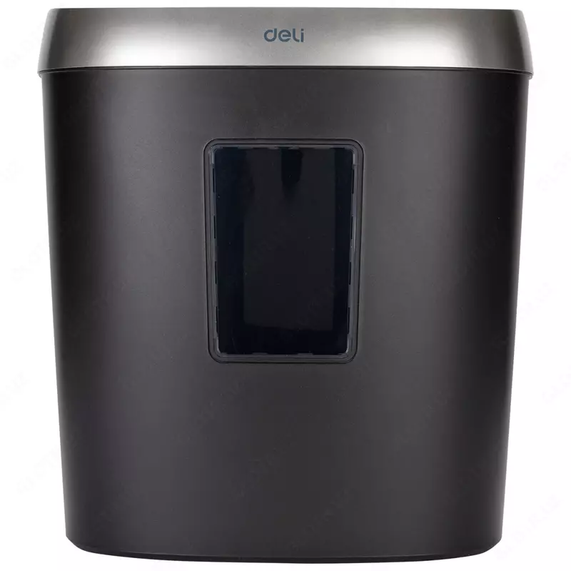 Уничтожитель бумаг "Deli Smart" 5 листов (Арт. - 9929) Серебристый/черный