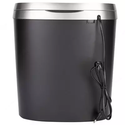 Уничтожитель бумаг "Deli Smart" 5 листов (Арт. - 9929) Серебристый/черный