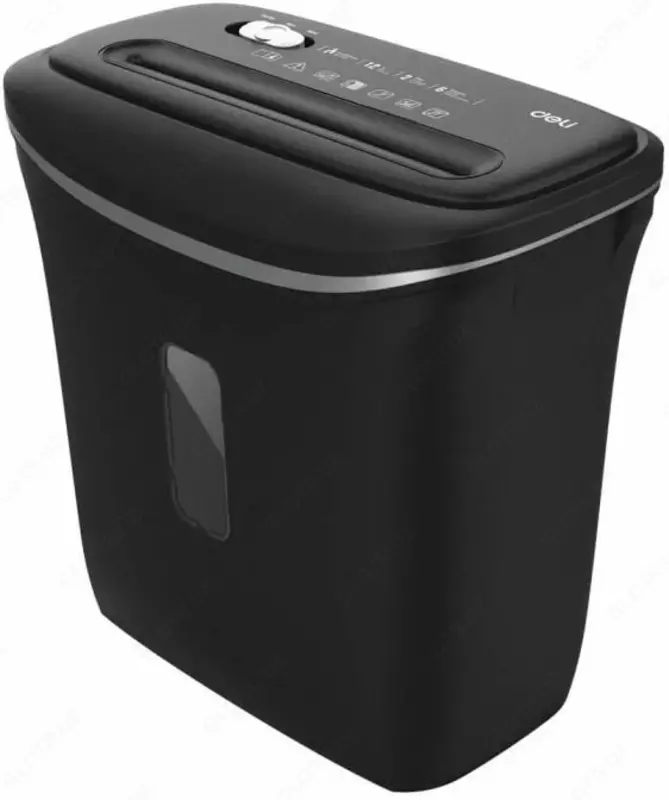 Shredder "Deli" 6 varaq (Art. - 9945) Qora