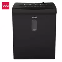 Уничтожитель бумаг "Deli" 6 листов (Арт. - 9949) Черный