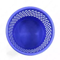 Пластиковая корзина для бумаг "Deli" 10 л (Арт. - 9953-1) Синяя - 14 500 сум