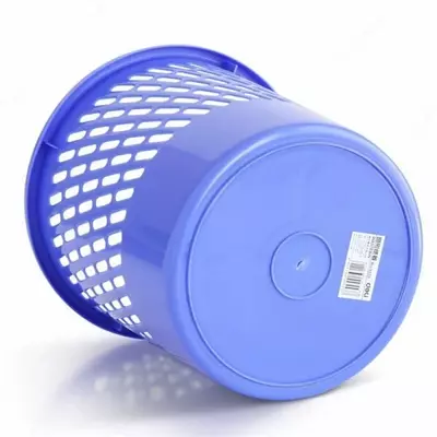 "Deli" qog'ozlari uchun plastik savat (Art. - 9953-1) Moviy